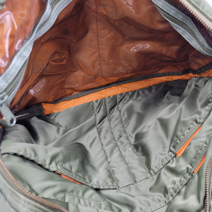 【現状渡し品】【メンズ/レディース】 PORTER ポーター TANKER 3WAY BRIEFCASE タンカー ブリーフケース カバン 188-260320-kh-09-izu カラー：グリーン 万代Net店