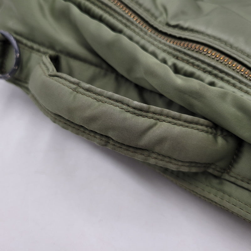 【現状渡し品】【メンズ/レディース】 PORTER ポーター TANKER 3WAY BRIEFCASE タンカー ブリーフケース カバン 188-260320-kh-09-izu カラー：グリーン 万代Net店