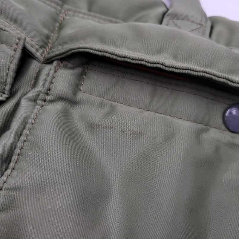 【現状渡し品】【メンズ/レディース】 PORTER ポーター TANKER 3WAY BRIEFCASE タンカー ブリーフケース カバン 188-260320-kh-09-izu カラー：グリーン 万代Net店