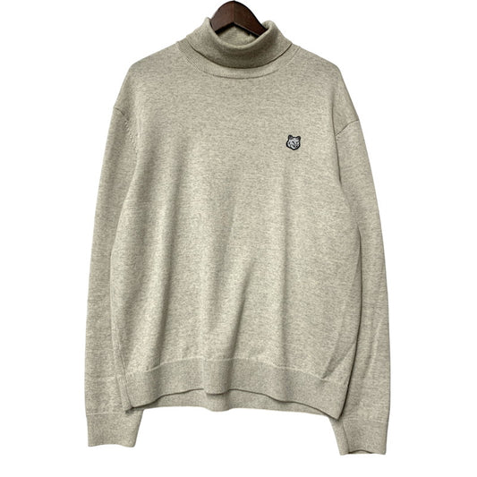 【中古品】【メンズ】 LM00812KT1036 TURTLENECK WOOL KNIT タートルネック ウール ニット トップス 長袖 141-260319-cs-17-izu サイズ：XL カラー：グレー 万代Net店