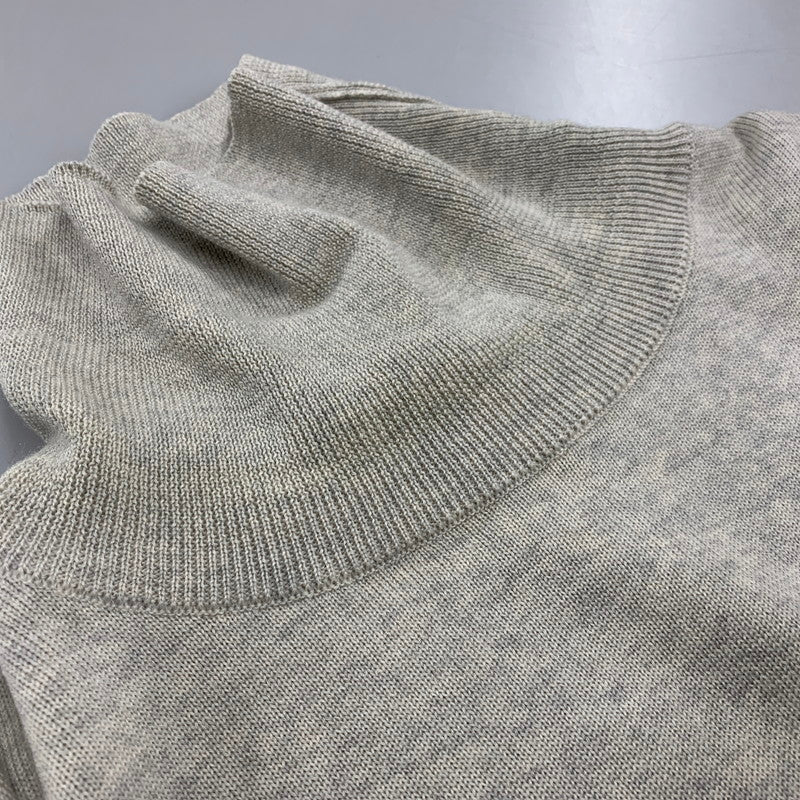 【中古品】【メンズ】 LM00812KT1036 TURTLENECK WOOL KNIT タートルネック ウール ニット トップス 長袖 141-260319-cs-17-izu サイズ：XL カラー：グレー 万代Net店