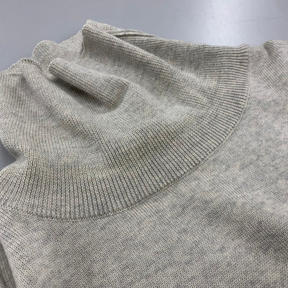 【中古品】【メンズ】 LM00812KT1036 TURTLENECK WOOL KNIT タートルネック ウール ニット トップス 長袖 141-260319-cs-17-izu サイズ：XL カラー：グレー 万代Net店