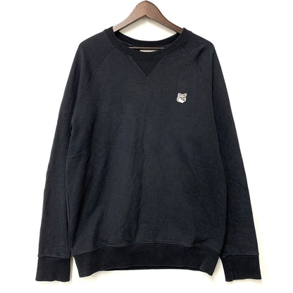 【中古品】【メンズ】 GM00333KM0002 GREY FOX HEAD PATCH CLASSIC SWEATSHIRT グレー フォックス ヘッド パッチ クラシック スウェットシャツ トップス 長袖 141-260319-cs-16-izu サイズ：L カラー：ブラック 万代Net店