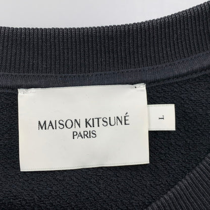 【中古品】【メンズ】 GM00333KM0002 GREY FOX HEAD PATCH CLASSIC SWEATSHIRT グレー フォックス ヘッド パッチ クラシック スウェットシャツ トップス 長袖 141-260319-cs-16-izu サイズ：L カラー：ブラック 万代Net店