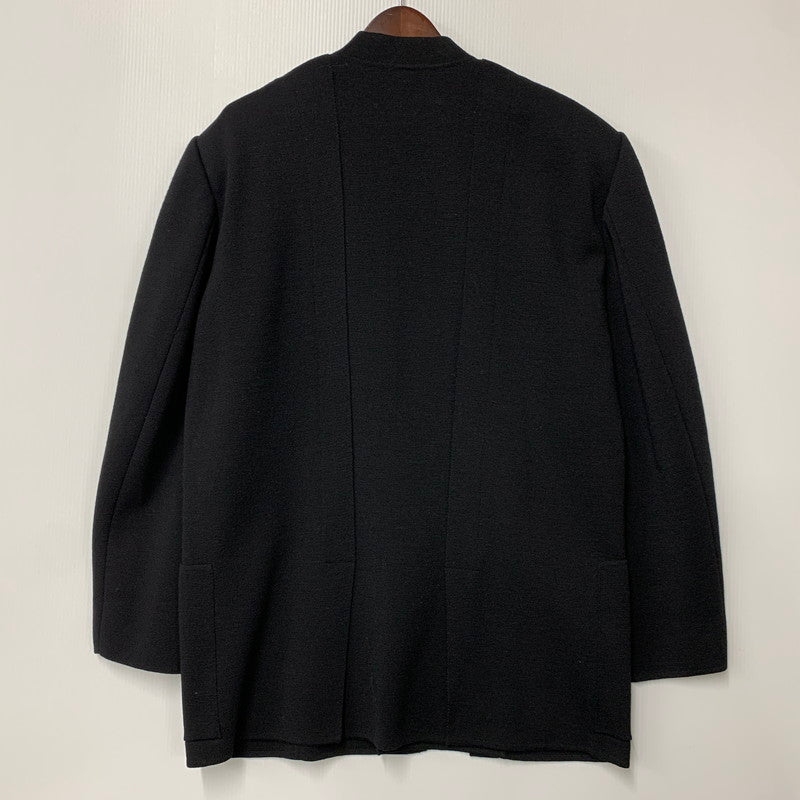 【中古品】【メンズ】 0ME64520 筆タグ 推定90年製 WOOL MANDARIN COLOR JACKET ウール マンダリン カラー ジャケット アウター 140-260319-cs-18-izu サイズ：L カラー：ブラック 万代Net店