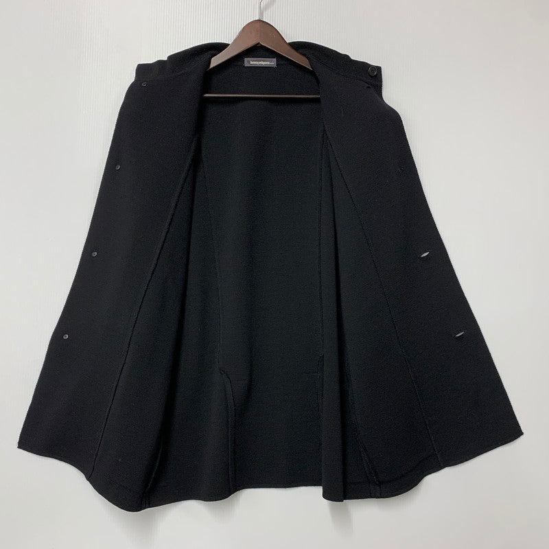 【中古品】【メンズ】 0ME64520 筆タグ 推定90年製 WOOL MANDARIN COLOR JACKET ウール マンダリン カラー ジャケット アウター 140-260319-cs-18-izu サイズ：L カラー：ブラック 万代Net店