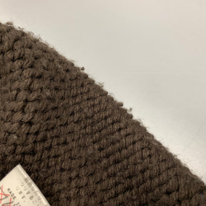 【中古品】【メンズ】 90～00’S イングランド製 ライカ期 WOOL ZIP UP KNIT ウール ジップ アップ ニット トップス 長袖 141-260319-cs-11-izu サイズ：M カラー：ブラウン×パープル 万代Net店