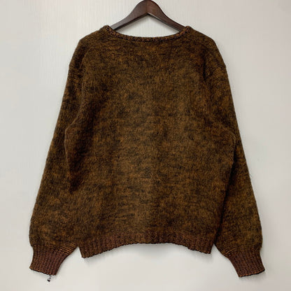 【中古品】【メンズ】 THE BAGGY SHAG BY LORD JEFF ザバギーシャグバイロードジェフ GIL HART ギルハート 60’S V-NECK SHAGGY KNIT PULLOVER ブイネック シャギー ニット プルオーバー トップス 長袖 146-260319-cs-07-izu サイズ：L カラー：ブラウン 万代Net店