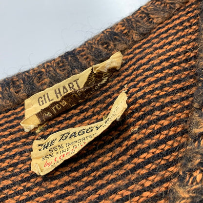 【中古品】【メンズ】 THE BAGGY SHAG BY LORD JEFF ザバギーシャグバイロードジェフ GIL HART ギルハート 60’S V-NECK SHAGGY KNIT PULLOVER ブイネック シャギー ニット プルオーバー トップス 長袖 146-260319-cs-07-izu サイズ：L カラー：ブラウン 万代Net店