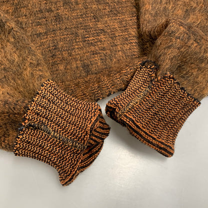 【中古品】【メンズ】 THE BAGGY SHAG BY LORD JEFF ザバギーシャグバイロードジェフ GIL HART ギルハート 60’S V-NECK SHAGGY KNIT PULLOVER ブイネック シャギー ニット プルオーバー トップス 長袖 146-260319-cs-07-izu サイズ：L カラー：ブラウン 万代Net店