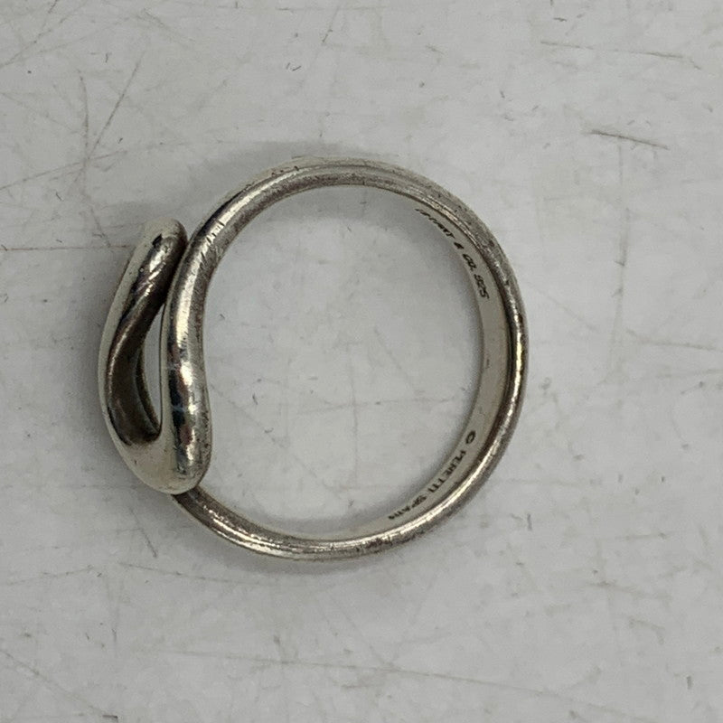 【中古品】【レディース】 OLD TIFFANY オールド ティファニー SV925 OPEN WAVE RING オープン ウェーブ リング 指輪 アクセサリー 182-260318-ya-08-izu カラー：シルバー 万代Net店