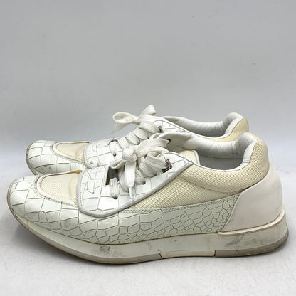 【中古品】【メンズ/レディース】 JETT ジェット LEATHER SNEAKERS レザー スニーカー シューズ 靴 183-260318-ya-03-izu サイズ：41 カラー：ホワイト 万代Net店