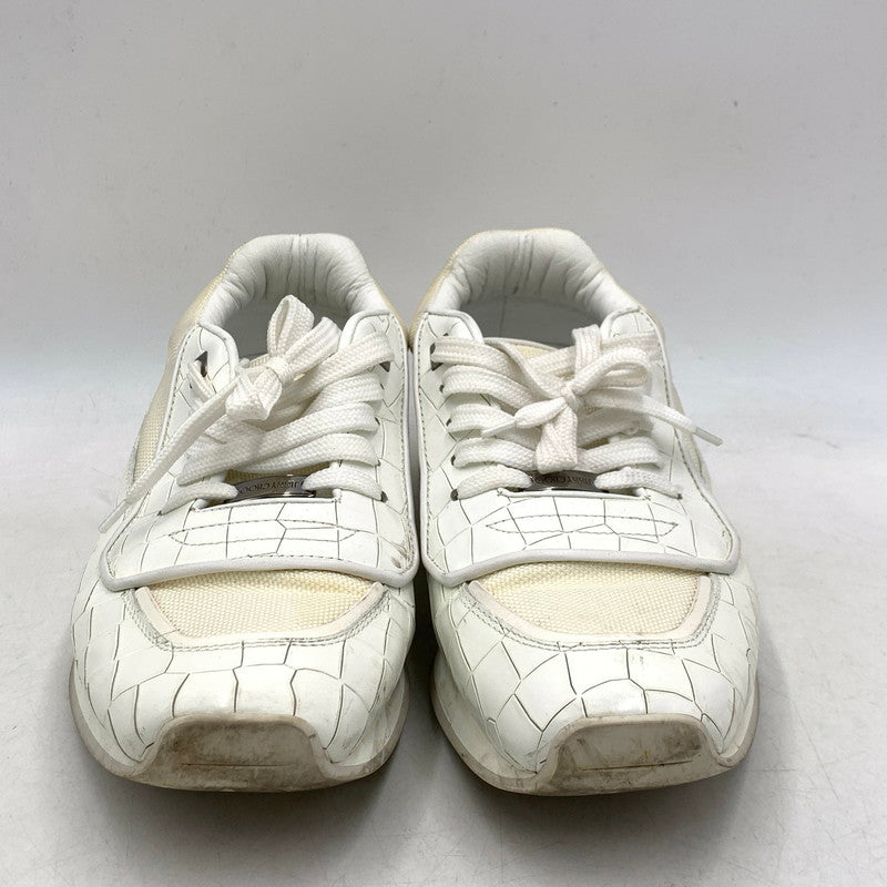 【中古品】【メンズ/レディース】 JETT ジェット LEATHER SNEAKERS レザー スニーカー シューズ 靴 183-260318-ya-03-izu サイズ：41 カラー：ホワイト 万代Net店