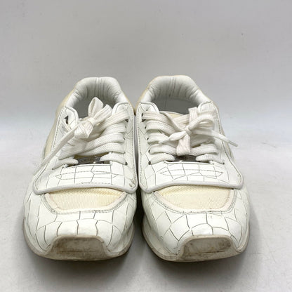 【中古品】【メンズ/レディース】 JETT ジェット LEATHER SNEAKERS レザー スニーカー シューズ 靴 183-260318-ya-03-izu サイズ：41 カラー：ホワイト 万代Net店
