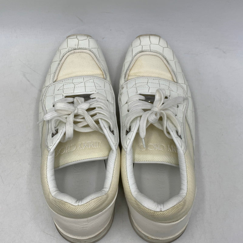 【中古品】【メンズ/レディース】 JETT ジェット LEATHER SNEAKERS レザー スニーカー シューズ 靴 183-260318-ya-03-izu サイズ：41 カラー：ホワイト 万代Net店