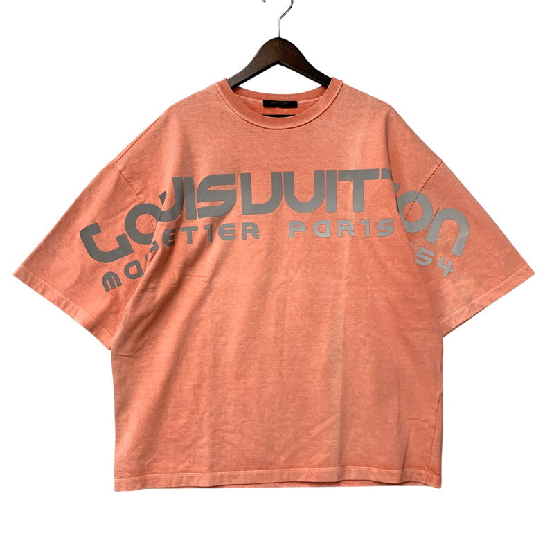 【中古品】【メンズ】 LOUIS VUITTON ルイ・ヴィトン RM181 GDA HEY60W 18SS REFLECTIVE LOGO SS TEE リフレクティブ ロゴ ショートスリーブ ティー トップス 半袖 141-260319-cs-13-izu サイズ：XS カラー：ピンク系 万代Net店