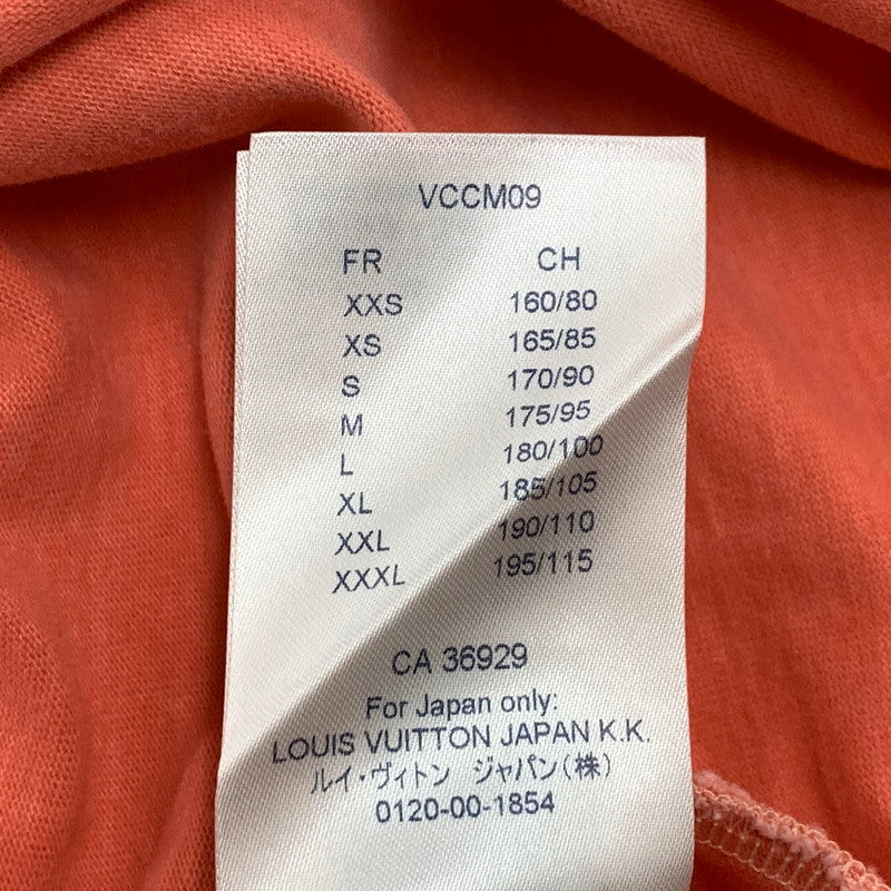 【中古品】【メンズ】 LOUIS VUITTON ルイ・ヴィトン RM181 GDA HEY60W 18SS REFLECTIVE LOGO SS TEE リフレクティブ ロゴ ショートスリーブ ティー トップス 半袖 141-260319-cs-13-izu サイズ：XS カラー：ピンク系 万代Net店