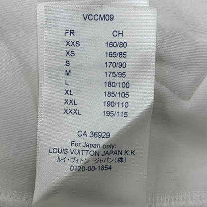 【中古品】【メンズ】 LOUIS VUITTON ルイ・ヴィトン RM191Q JUJ HFY42W 19SS TRAVEL ZIP UP HOODIE トラベル ジップ アップ フーディー トップス 長袖 141-260319-cs-15-izu サイズ：M カラー：ホワイト 万代Net店