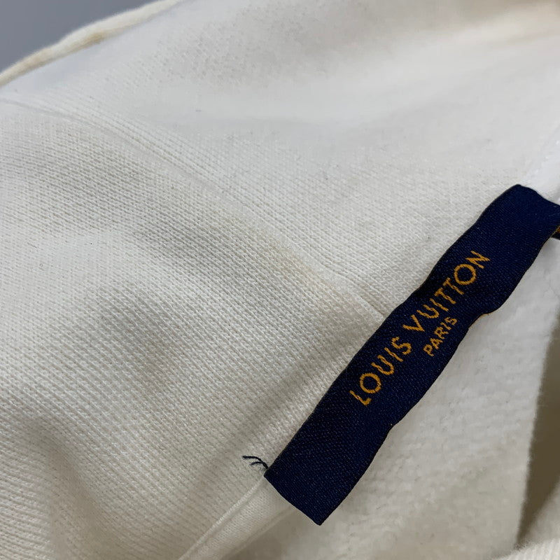 【中古品】【メンズ】 LOUIS VUITTON ルイ・ヴィトン RM211Q NPH HIY48W INSIDE OUT PULLOVER インサイド アウト プルオーバー トップス 長袖 141-260319-cs-14-izu サイズ：L カラー：ホワイト 万代Net店