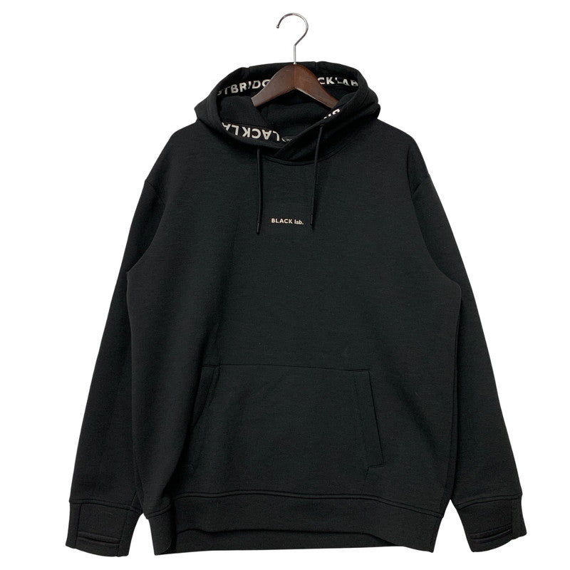 【中古品】【メンズ】 BLACK LABEL CRESTBRIDGE ブラックレーベル クレストブリッジ 51P27-417-09 PULL OVER HOODIE プルオーバー フーディー トップス パーカー 141-260323-ya-10-izu サイズ：L カラー：BLACK 万代Net店