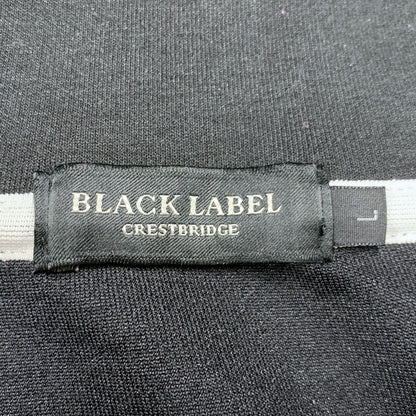 【中古品】【メンズ】 BLACK LABEL CRESTBRIDGE ブラックレーベル クレストブリッジ 51P27-417-09 PULL OVER HOODIE プルオーバー フーディー トップス パーカー 141-260323-ya-10-izu サイズ：L カラー：BLACK 万代Net店