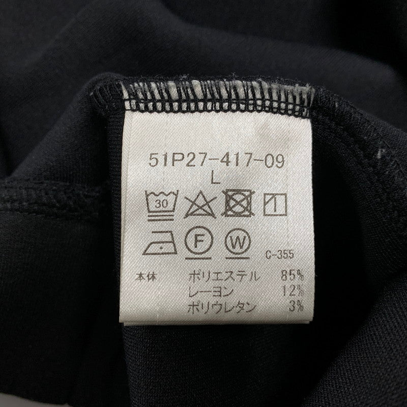 【中古品】【メンズ】 BLACK LABEL CRESTBRIDGE ブラックレーベル クレストブリッジ 51P27-417-09 PULL OVER HOODIE プルオーバー フーディー トップス パーカー 141-260323-ya-10-izu サイズ：L カラー：BLACK 万代Net店