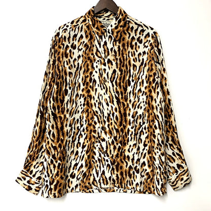 【中古品】【メンズ】 22FW-WMS-HI07 HAWAIIAN SHIRT LS (TYPE-2) ハワイアン シャツ ロングスリーブ タイプツー トップス 長袖 142-260319-cs-10-izu サイズ：M カラー：ブラウン系 万代Net店