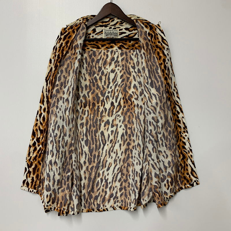 【中古品】【メンズ】 22FW-WMS-HI07 HAWAIIAN SHIRT LS (TYPE-2) ハワイアン シャツ ロングスリーブ タイプツー トップス 長袖 142-260319-cs-10-izu サイズ：M カラー：ブラウン系 万代Net店