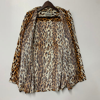 【中古品】【メンズ】 22FW-WMS-HI07 HAWAIIAN SHIRT LS (TYPE-2) ハワイアン シャツ ロングスリーブ タイプツー トップス 長袖 142-260319-cs-10-izu サイズ：M カラー：ブラウン系 万代Net店
