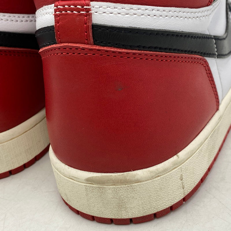 【中古品】【メンズ】 DZ5485-106 AIR JORDAN 1 RETRO HIGH OG エア ジョーダン ワン レトロ ハイ オージー スニーカー シューズ 靴 160-260319-cs-01-izu サイズ：30ｃｍ カラー：WHITE/BLACK-VARSITY RED-SAIL 万代Net店
