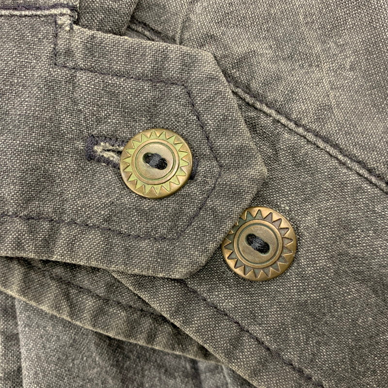 【中古品】【メンズ】 HIGH GRADE WESTERNWEAR NATIVE PATTERN SWITCHING LOOSE DENIM JACKET ハイグレード ウエスタンウェア デニム ジャケット 146-260320-kh-08-izu サイズ：XL カラー：グレー 万代Net店