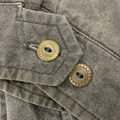 【中古品】【メンズ】 HIGH GRADE WESTERNWEAR NATIVE PATTERN SWITCHING LOOSE DENIM JACKET ハイグレード ウエスタンウェア デニム ジャケット 146-260320-kh-08-izu サイズ：XL カラー：グレー 万代Net店
