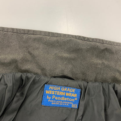 【中古品】【メンズ】 HIGH GRADE WESTERNWEAR NATIVE PATTERN SWITCHING LOOSE DENIM JACKET ハイグレード ウエスタンウェア デニム ジャケット 146-260320-kh-08-izu サイズ：XL カラー：グレー 万代Net店