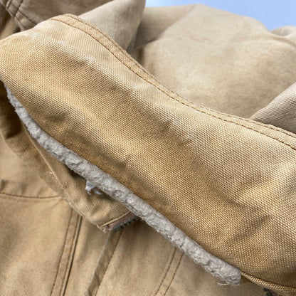 【現状渡し品】【メンズ】 70’S USA製 BOA LINER DUCK COVERALL ボア ライナー ダック カバーオール アウター 146-260320-ya-09-izu サイズ：S カラー：BEIGE 万代Net店