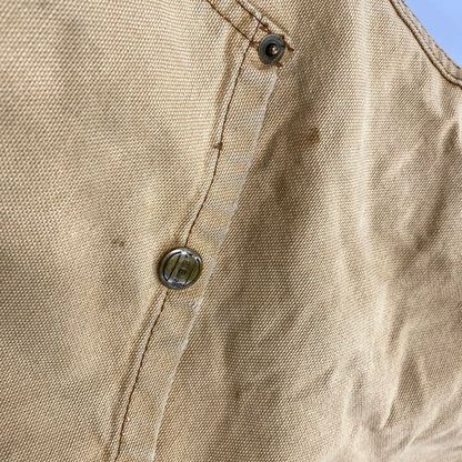 【現状渡し品】【メンズ】 70’S USA製 BOA LINER DUCK COVERALL ボア ライナー ダック カバーオール アウター 146-260320-ya-09-izu サイズ：S カラー：BEIGE 万代Net店