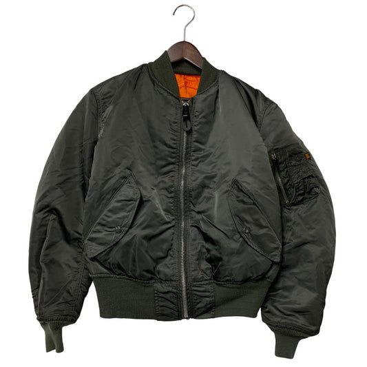 【中古品】【メンズ】 ALPHA INDUSTRIES アルファ インダストリーズ MA-1 FLIGHT JACKET フライト ジャケット アウター 146-260320-kh-07-izu サイズ：S カラー：グレー 万代Net店