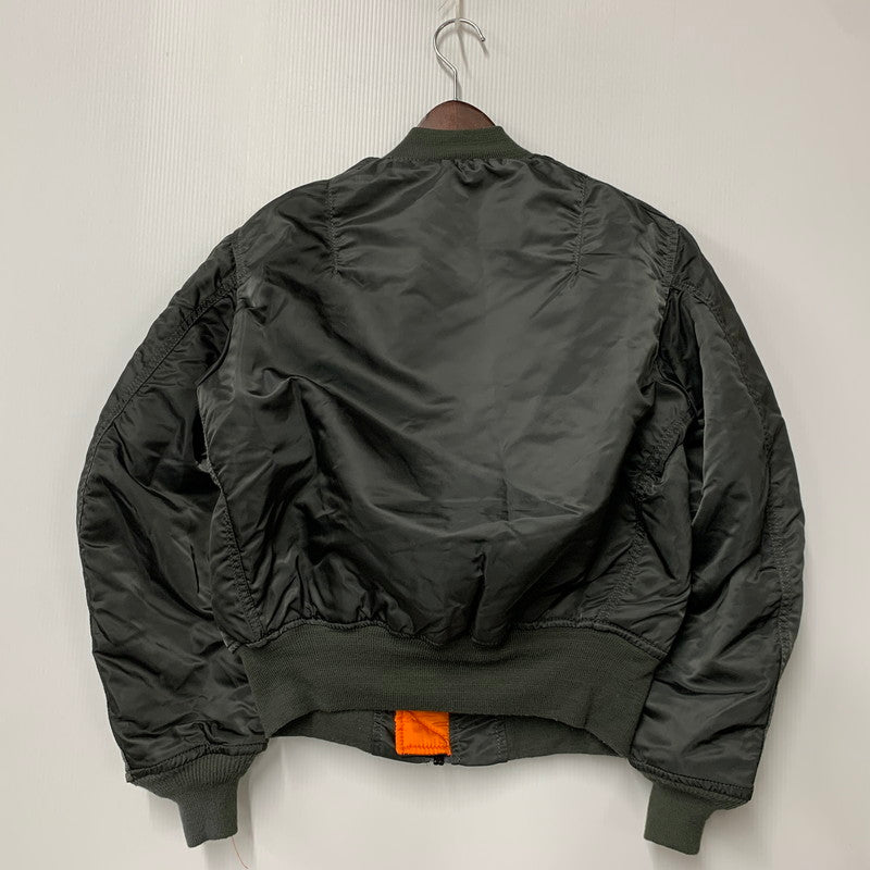【中古品】【メンズ】 ALPHA INDUSTRIES アルファ インダストリーズ MA-1 FLIGHT JACKET フライト ジャケット アウター 146-260320-kh-07-izu サイズ：S カラー：グレー 万代Net店