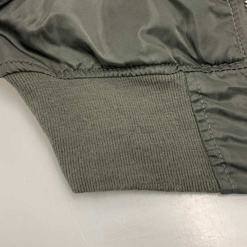 【中古品】【メンズ】 ALPHA INDUSTRIES アルファ インダストリーズ MA-1 FLIGHT JACKET フライト ジャケット アウター 146-260320-kh-07-izu サイズ：S カラー：グレー 万代Net店