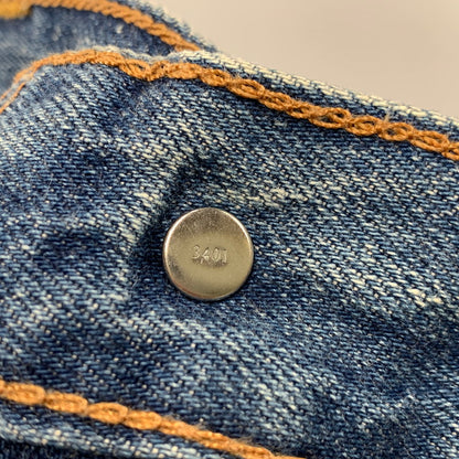 【現状渡し品】【メンズ】 50166-0022 刻印3401 1966 SPECIAL EDITION DAMAGE DENIM PANTS スペシャル エディション ダメージ デニム パンツ ボトムス ズボン 157-260322-cs-20-izu サイズ：W31 L32 カラー：インディゴ 万代Net店