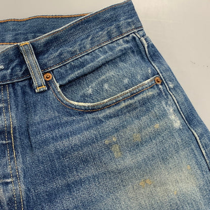 【現状渡し品】【メンズ】 50166-0022 刻印3401 1966 SPECIAL EDITION DAMAGE DENIM PANTS スペシャル エディション ダメージ デニム パンツ ボトムス ズボン 157-260322-cs-20-izu サイズ：W31 L32 カラー：インディゴ 万代Net店