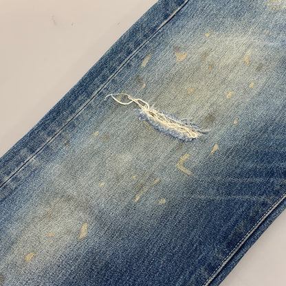 【現状渡し品】【メンズ】 50166-0022 刻印3401 1966 SPECIAL EDITION DAMAGE DENIM PANTS スペシャル エディション ダメージ デニム パンツ ボトムス ズボン 157-260322-cs-20-izu サイズ：W31 L32 カラー：インディゴ 万代Net店