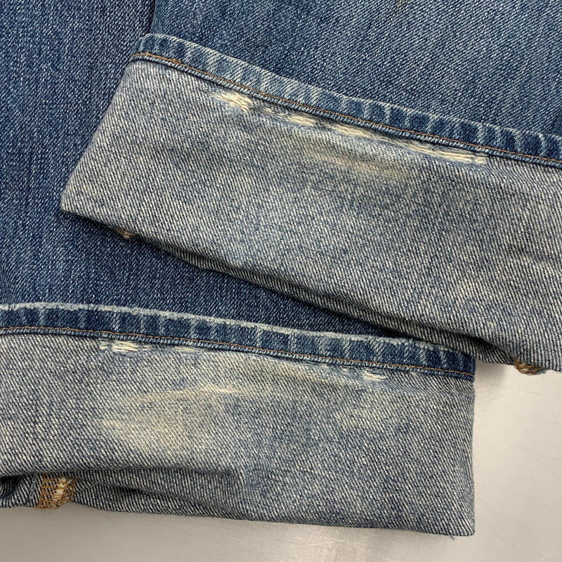 【現状渡し品】【メンズ】 50166-0022 刻印3401 1966 SPECIAL EDITION DAMAGE DENIM PANTS スペシャル エディション ダメージ デニム パンツ ボトムス ズボン 157-260322-cs-20-izu サイズ：W31 L32 カラー：インディゴ 万代Net店