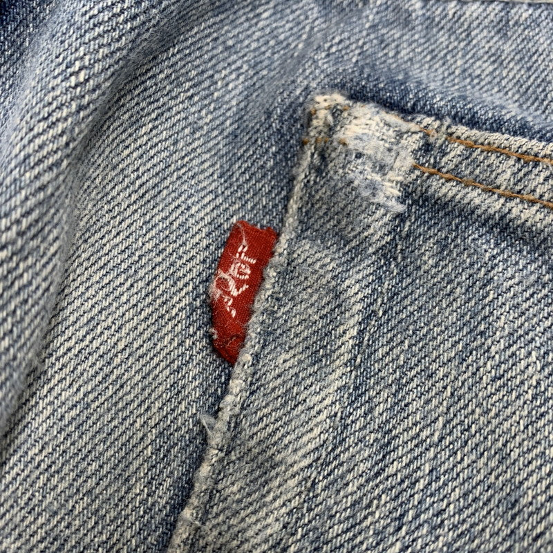 【現状渡し品】【メンズ】 50166-0022 刻印3401 1966 SPECIAL EDITION DAMAGE DENIM PANTS スペシャル エディション ダメージ デニム パンツ ボトムス ズボン 157-260322-cs-20-izu サイズ：W31 L32 カラー：インディゴ 万代Net店