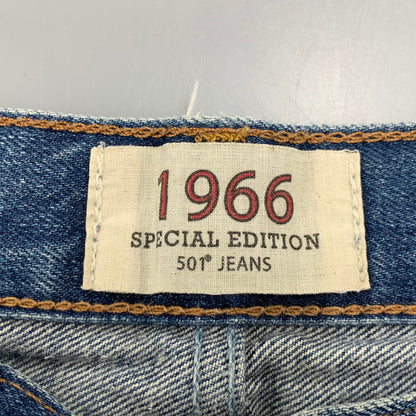 【現状渡し品】【メンズ】 50166-0022 刻印3401 1966 SPECIAL EDITION DAMAGE DENIM PANTS スペシャル エディション ダメージ デニム パンツ ボトムス ズボン 157-260322-cs-20-izu サイズ：W31 L32 カラー：インディゴ 万代Net店