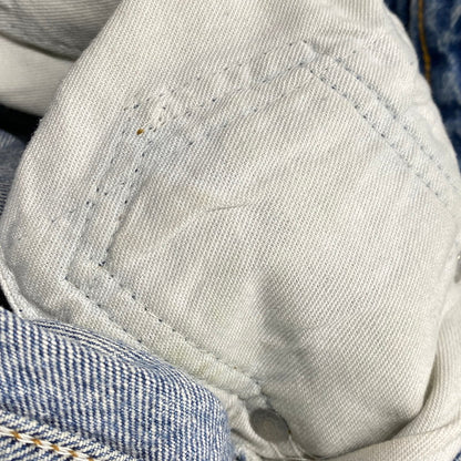 【中古品】【メンズ】 501-0115 刻印524 USA製 89年製造 ナイロンフットボタン 80’S DENIM PANTS デニム パンツ ズボン ボトムス 157-260320-ya-06-izu サイズ：30×30 カラー：インディゴ 万代Net店