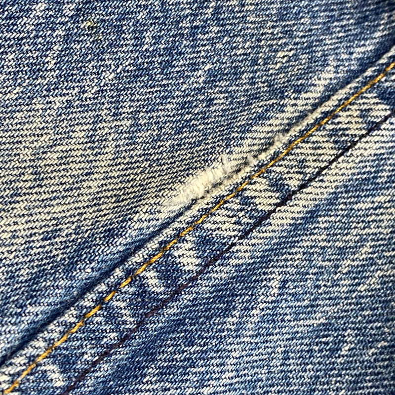 【中古品】【メンズ】 501-0115 刻印524 USA製 89年製造 ナイロンフットボタン 80’S DENIM PANTS デニム パンツ ズボン ボトムス 157-260320-ya-06-izu サイズ：30×30 カラー：インディゴ 万代Net店
