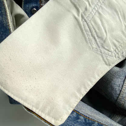 【中古品】【メンズ】 501-0115 刻印524 USA製 89年製造 ナイロンフットボタン 80’S DENIM PANTS デニム パンツ ズボン ボトムス 157-260320-ya-06-izu サイズ：30×30 カラー：インディゴ 万代Net店