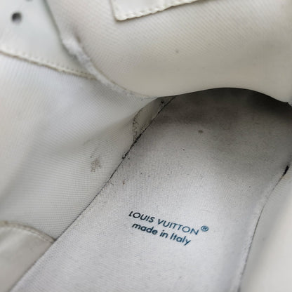 【中古品】【メンズ/レディース】 LOUIS VUITTON ルイ・ヴィトン LV TRAINER SNEAKER NV0244 トレイナー スニーカー シューズ 靴 179-260320-ay-02-izu サイズ：6 カラー：ブルー 万代Net店