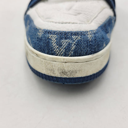 【中古品】【メンズ/レディース】 LOUIS VUITTON ルイ・ヴィトン LV TRAINER SNEAKER NV0244 トレイナー スニーカー シューズ 靴 179-260320-ay-02-izu サイズ：6 カラー：ブルー 万代Net店