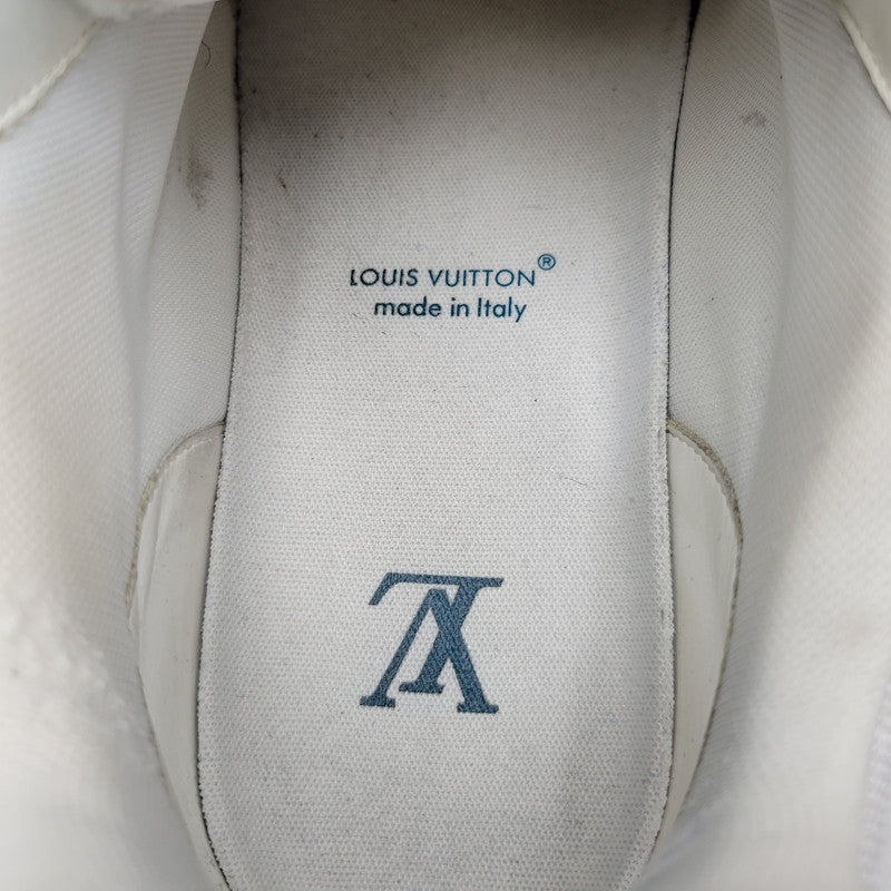 【中古品】【メンズ/レディース】 LOUIS VUITTON ルイ・ヴィトン LV TRAINER SNEAKER NV0244 トレイナー スニーカー シューズ 靴 179-260320-ay-02-izu サイズ：6 カラー：ブルー 万代Net店